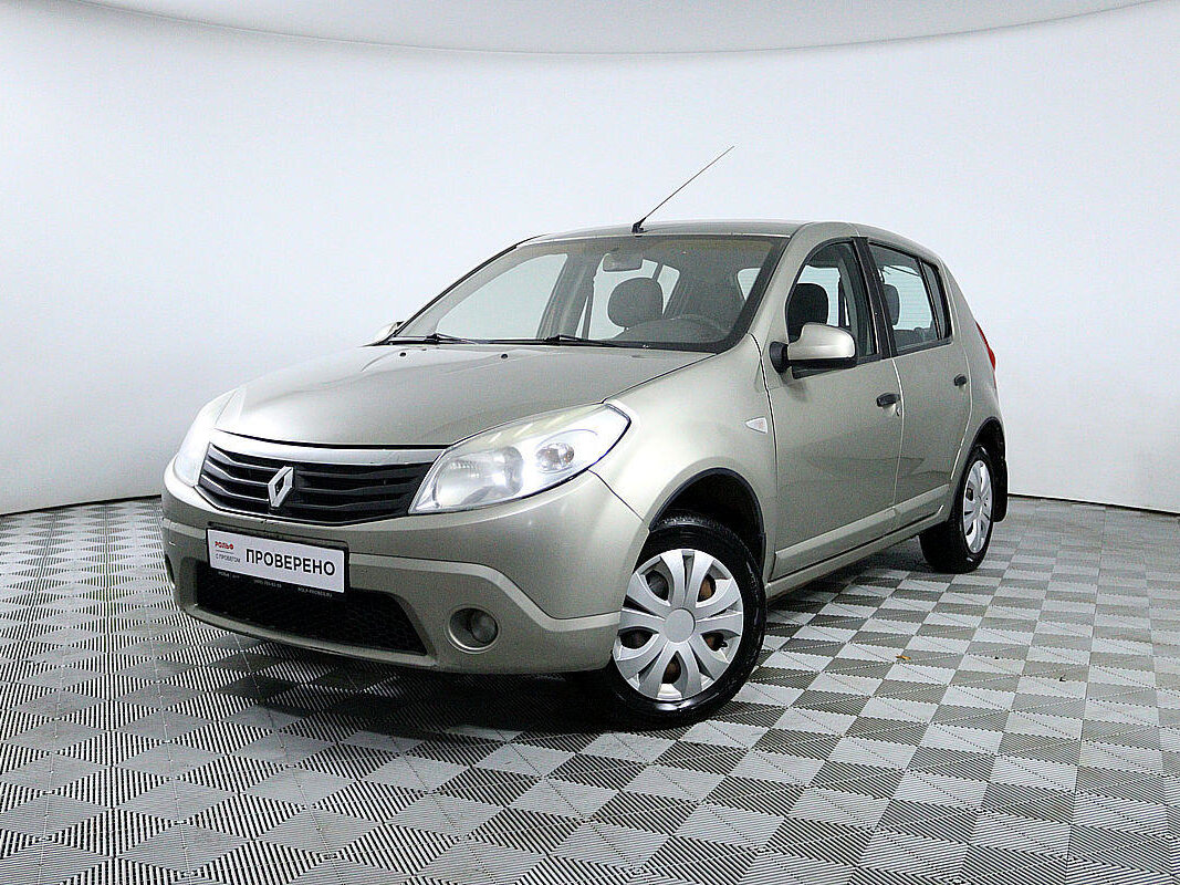 Рено сандеро 2010 фото Купить б/у Renault Sandero I 1.6 MT (84 л.с.) бензин механика в Москве: бежевый 