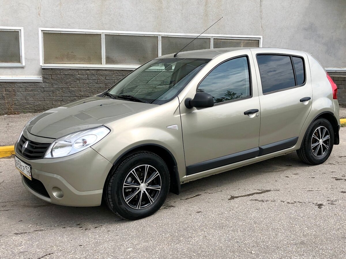 Рено сандеро 2010 фото Купить б/у Renault Sandero I 1.6 AT (103 л.с.) бензин автомат в Нижнем Новгороде