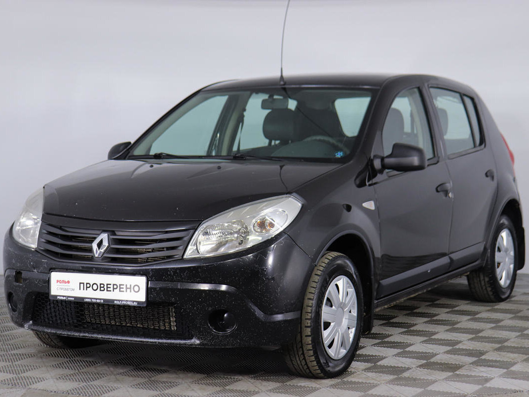 Рено сандеро 2013 фото Купить б/у Renault Sandero I 1.4 MT (75 л.с.) бензин механика в Химках: чёрный Р