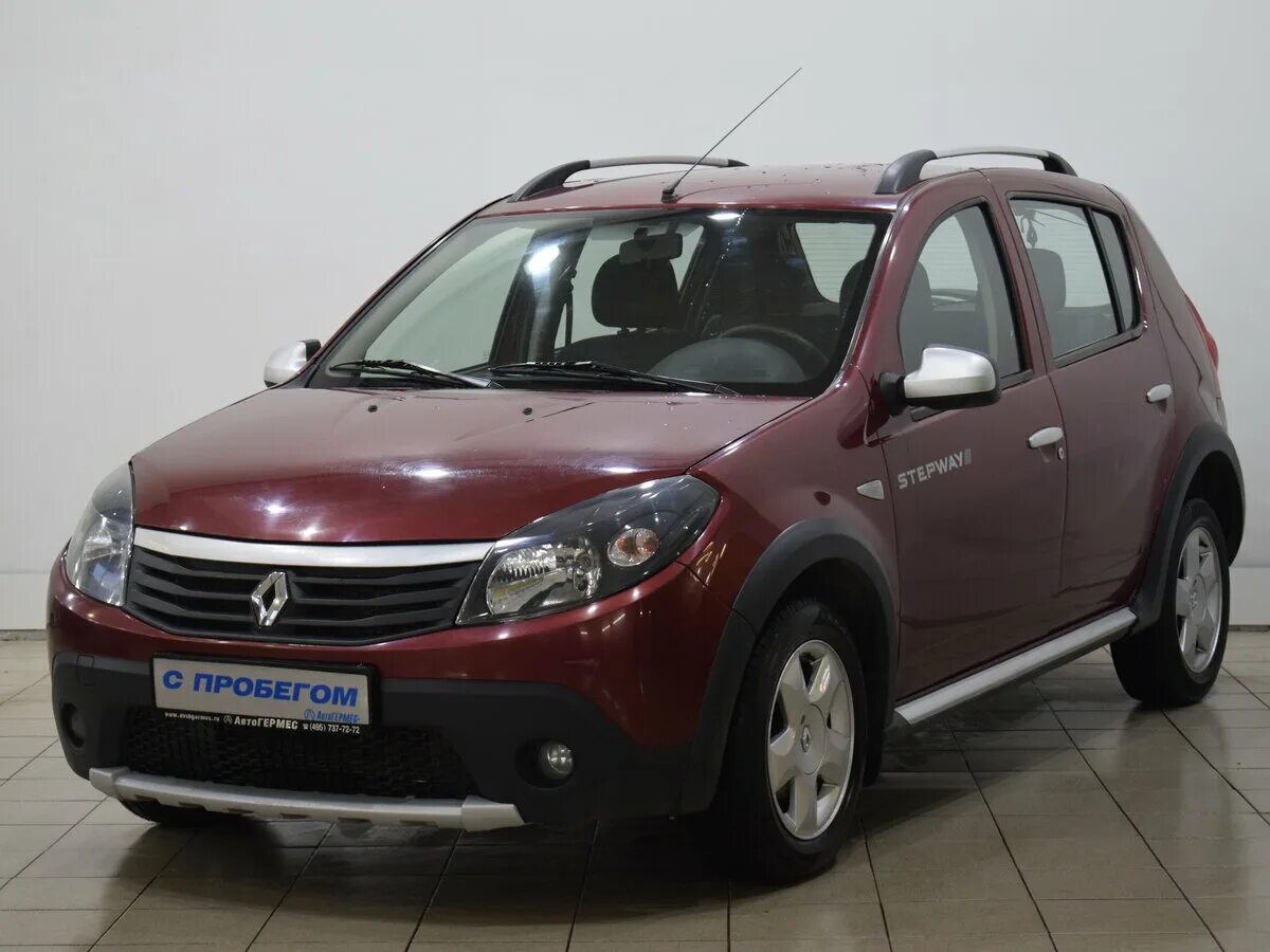 Рено сандеро 2013 года фото Купить б/у Renault Sandero I Stepway 1.6 MT (84 л.с.) бензин механика в Москве: 