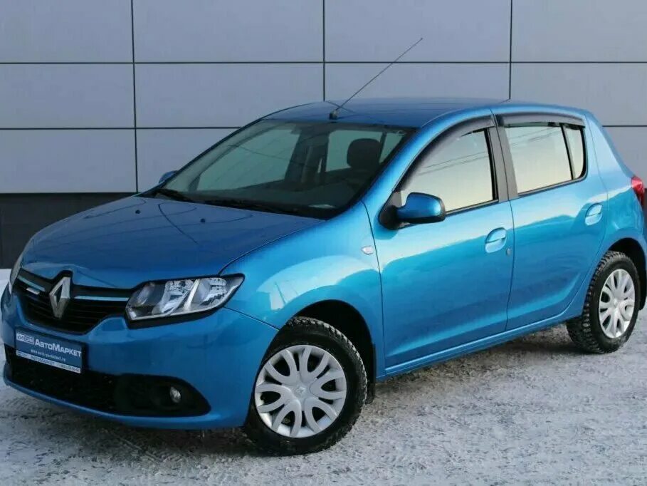 Рено сандеро 2014 фото Купить б/у Renault Sandero II 1.6 AMT (82 л.с.) бензин робот в Санкт-Петербурге: