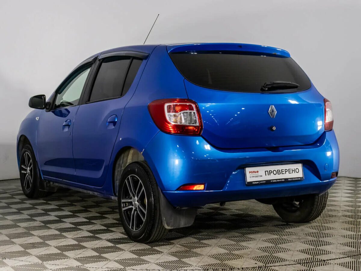 Рено сандеро 2015 фото Купить б/у Renault Sandero II 1.6 AMT (82 л.с.) бензин робот в Санкт-Петербурге: