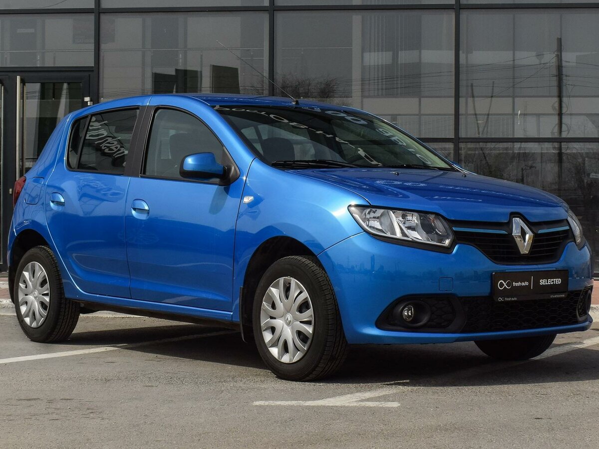 Рено сандеро 2015 фото Купить б/у Renault Sandero II 1.6 MT (102 л.с.) бензин механика в Ростове-на-Дон