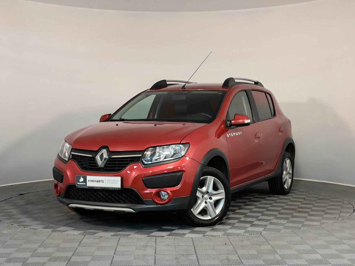 Рено сандеро 2016 года фото Купить б/у Renault Sandero II Stepway 1.6 AT (102 л.с.) бензин автомат в Москве: