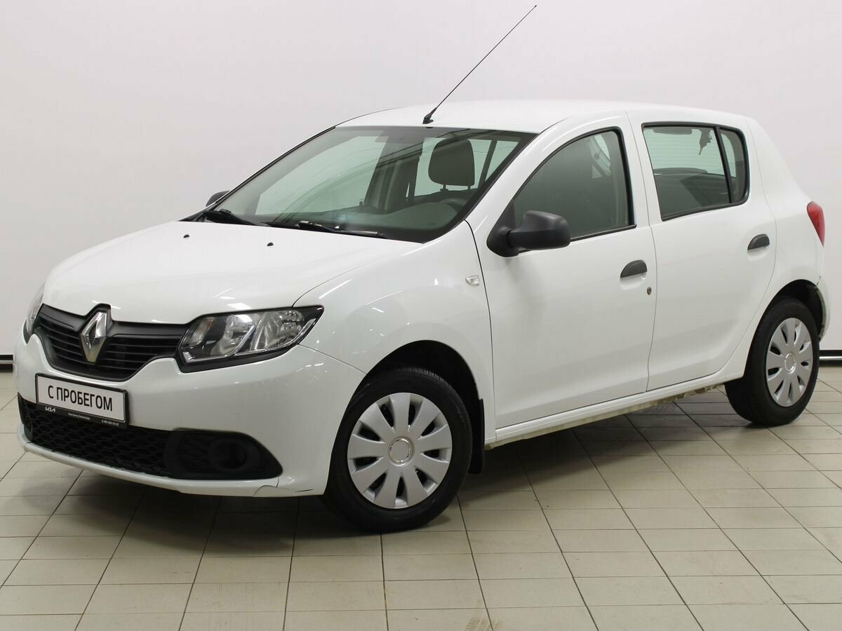 Рено сандеро 2016 года фото Купить б/у Renault Sandero II 1.6 MT (82 л.с.) бензин механика в Ржавках: белый 