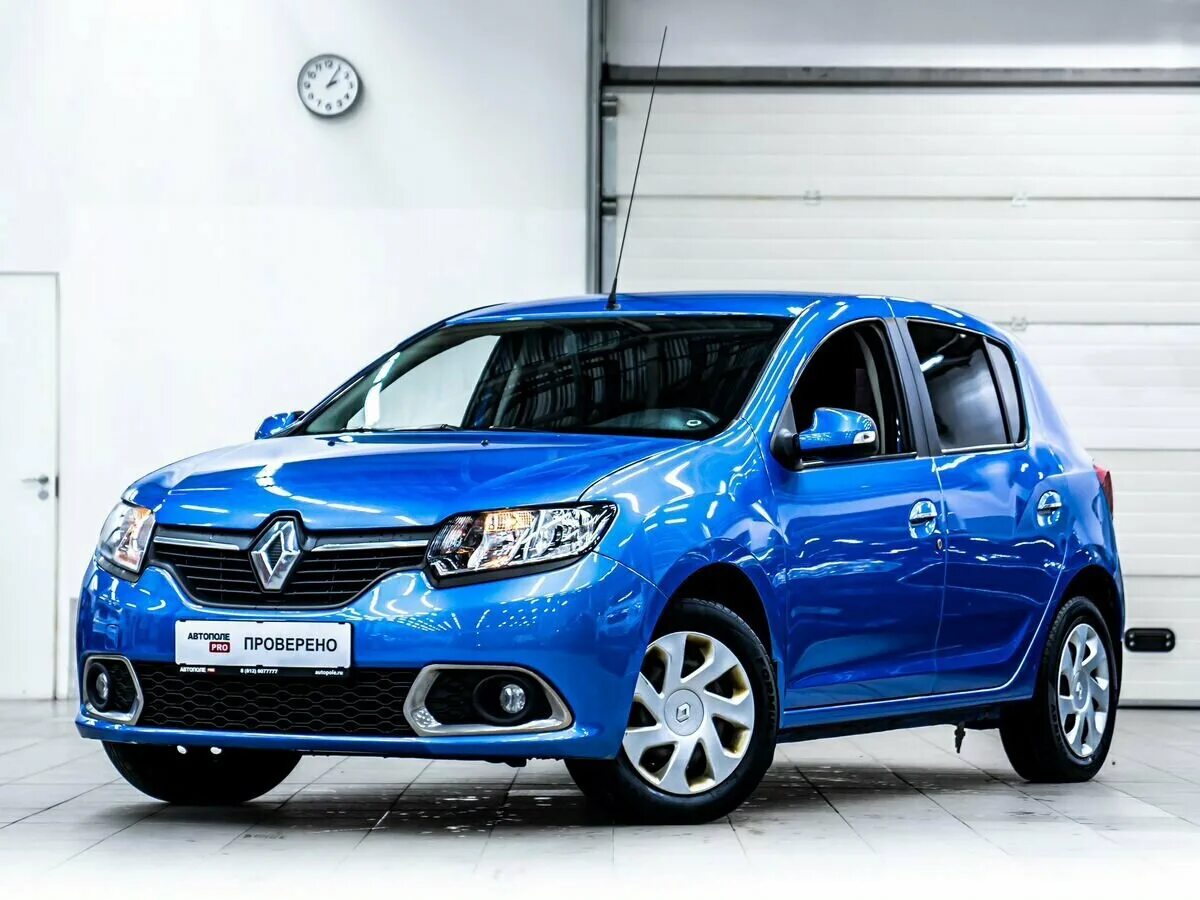 Рено сандеро 2016 года фото Купить б/у Renault Sandero II 1.6 MT (82 л.с.) бензин механика в Санкт-Петербург