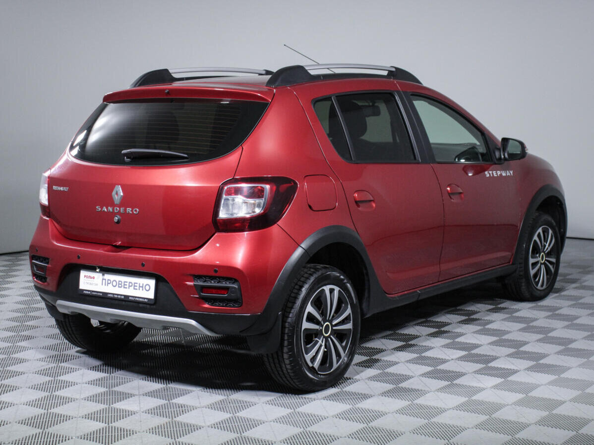 Рено сандеро 2016 года фото Купить б/у Renault Sandero II Stepway 1.6 AT (102 л.с.) бензин автомат в Москве: