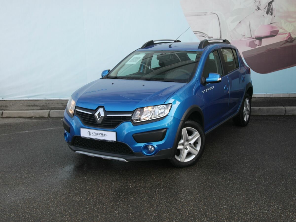 Рено сандеро 2017 фото Купить б/у Renault Sandero II Stepway 1.6 AT (102 л.с.) бензин автомат в Ставроп