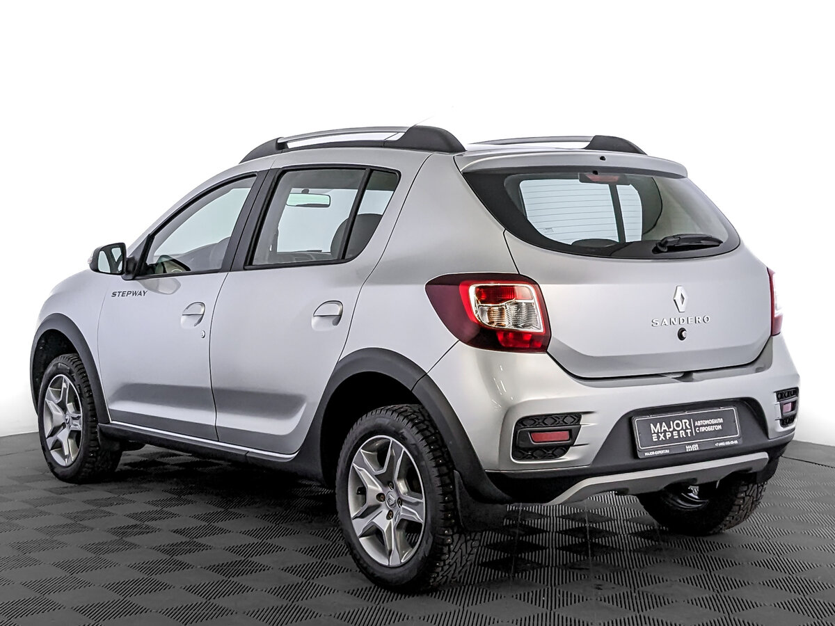 Рено сандеро 2018 фото Купить б/у Renault Sandero II Рестайлинг Stepway 1.6 CVT (113 л.с.) бензин вариа