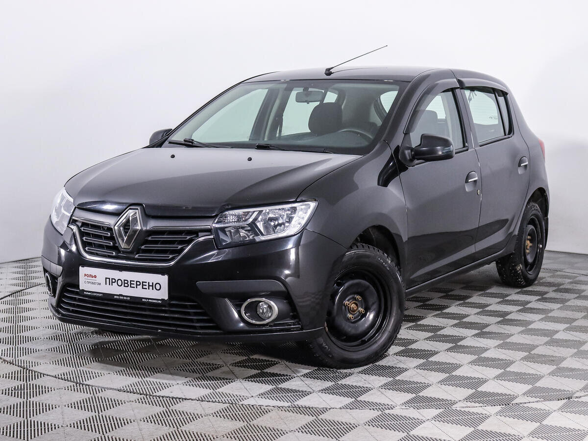 Рено сандеро 2019 фото Купить б/у Renault Sandero II Рестайлинг 1.6 MT (82 л.с.) бензин механика в Санк