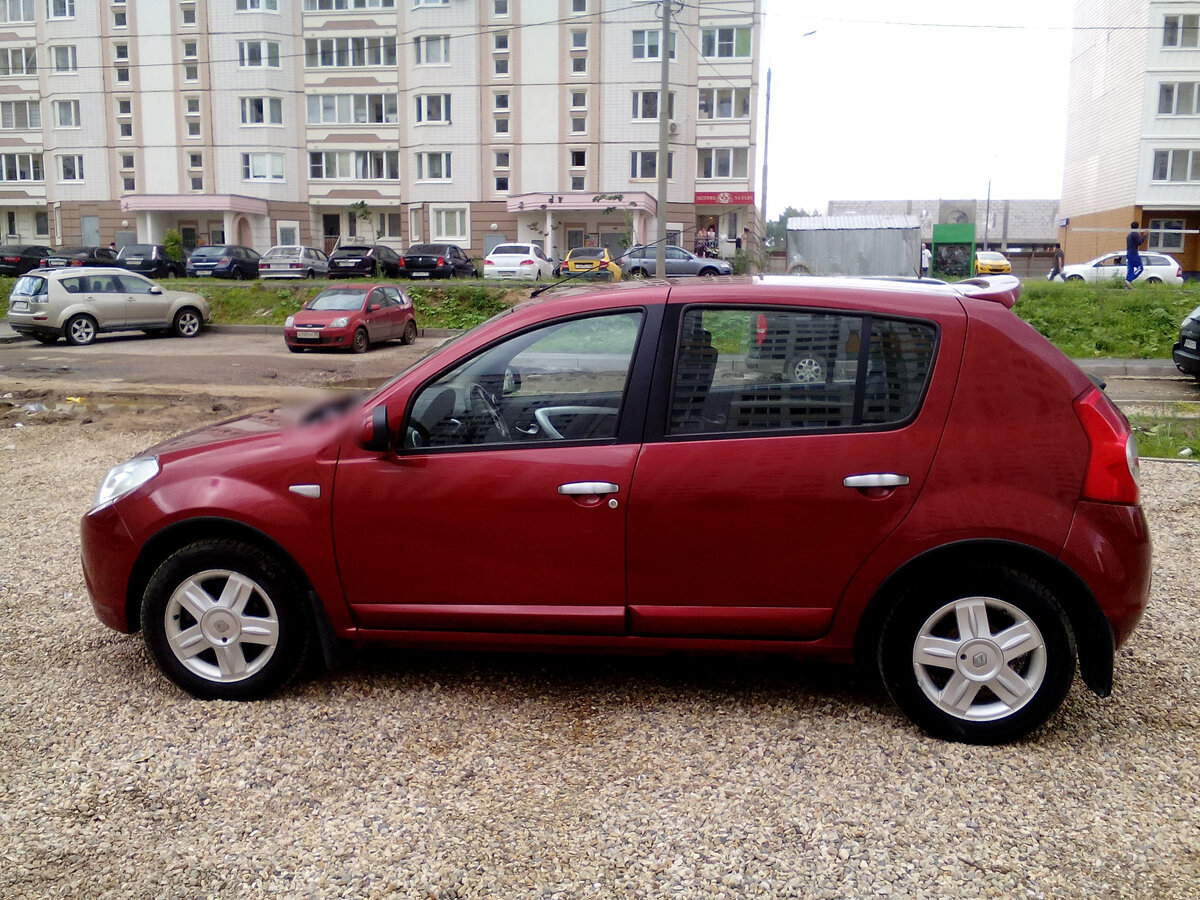 Рено сандеро автомат фото Купить б/у Renault Sandero I 1.6 AT (103 л.с.) бензин автомат в Долгопрудном: пу