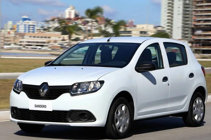 Рено сандеро белая фото Renault Sandero Authentique 1.0: R$ 44.050 Carros, Rodas de aço, Carros baratos