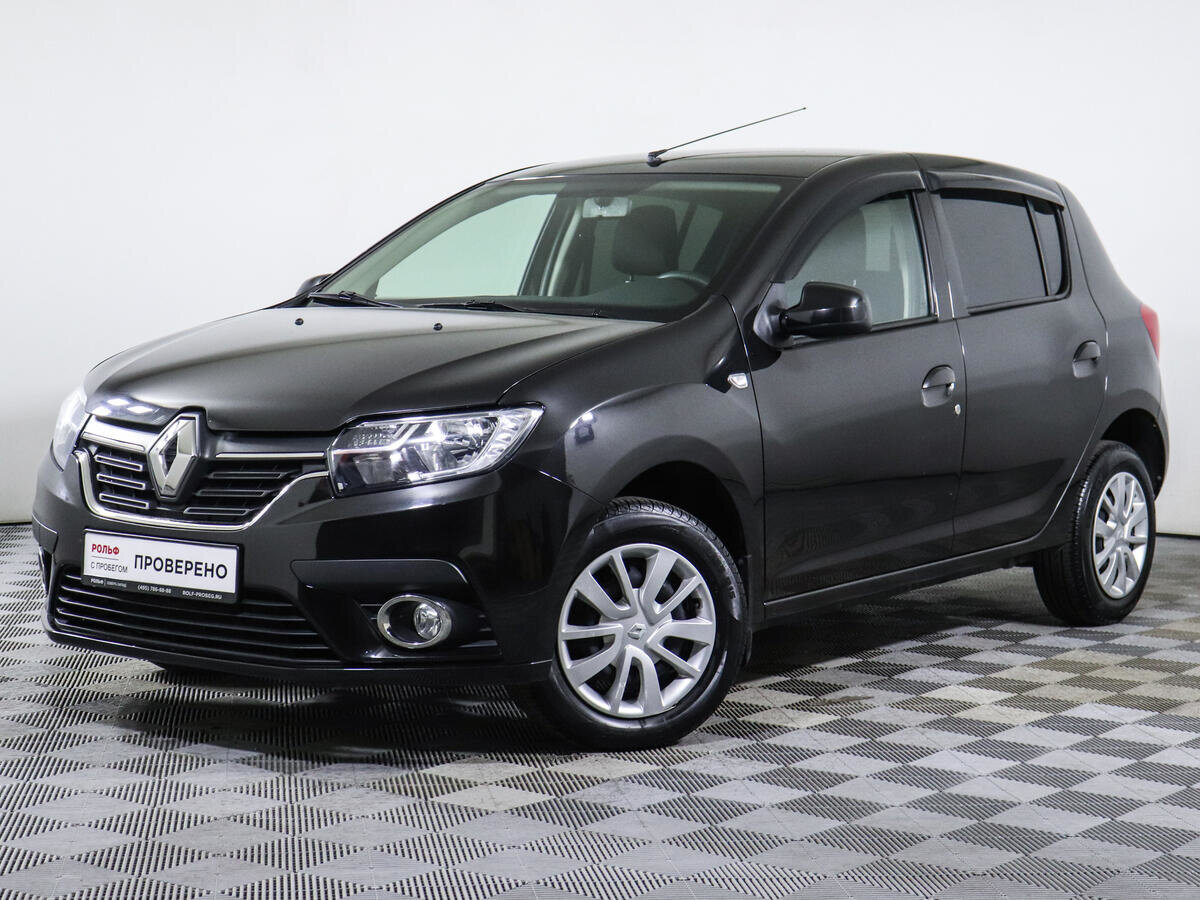 Рено сандеро фото цена с пробегом Купить б/у Renault Sandero II Рестайлинг 1.6 MT (82 л.с.) бензин механика в Моск