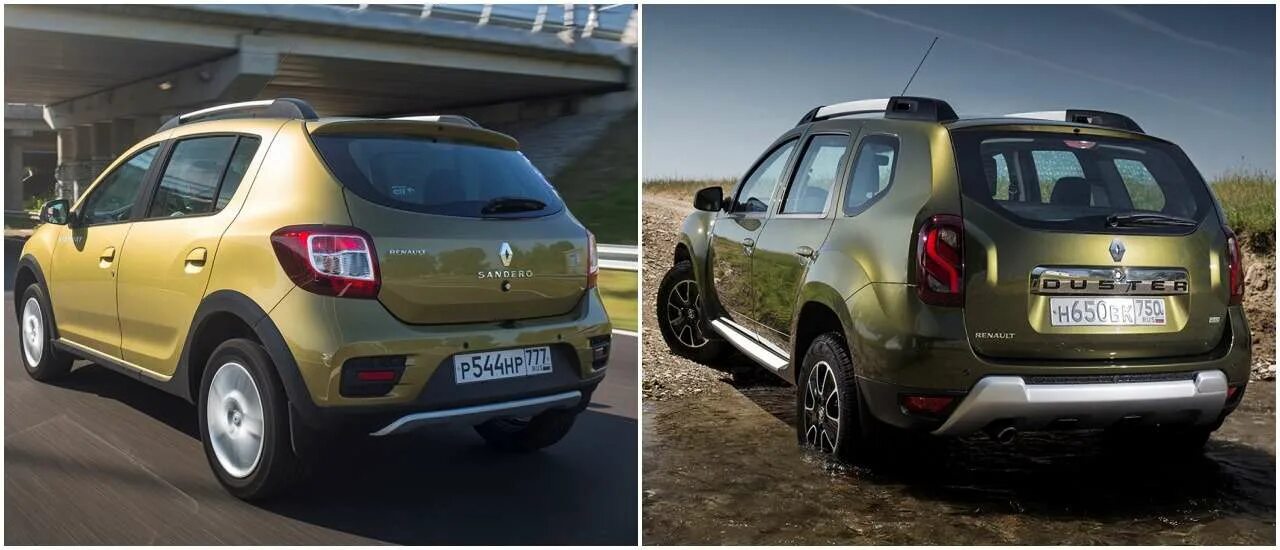 Рено сандеро и дастер фото Рено сандеро дастер - Нафаршированный Renault Sandero Stepway или пустой Duster