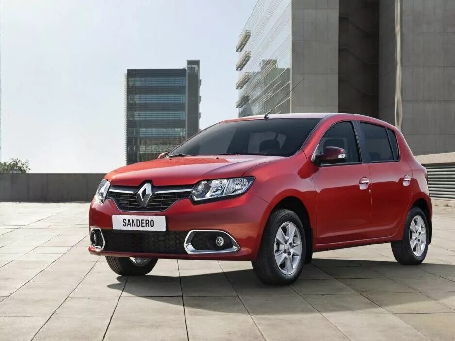 Рено сандеро седан фото Купить новый Renault Sandero II Рестайлинг 1.6 MT (82 л.с.) бензин механика в Ек