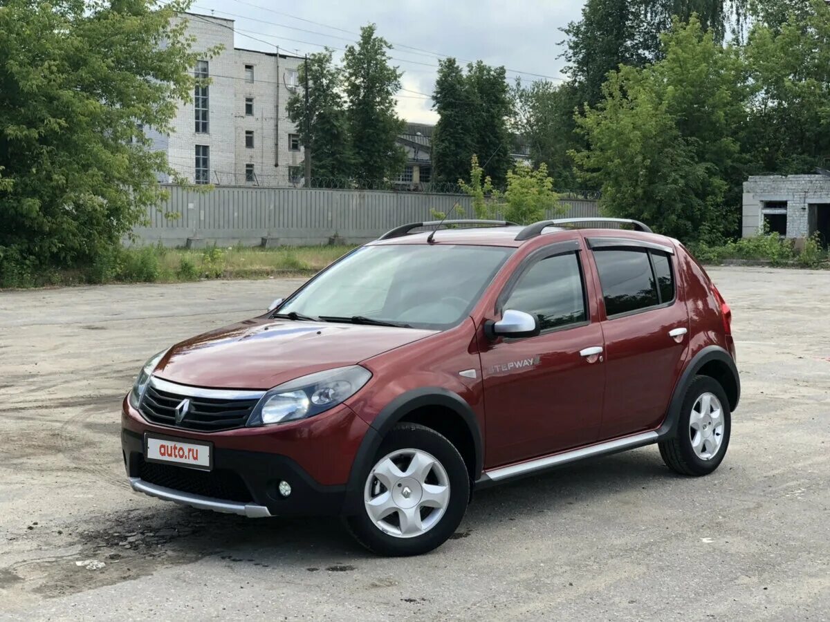 Рено сандеро степвей 1 фото Купить б/у Renault Sandero I Stepway 1.6 MT (84 л.с.) бензин механика в Нижнем Н