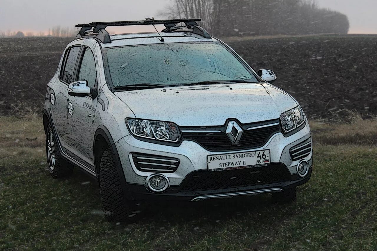 Рено сандеро степвей 2 чип тюнинг STEпану 1 год ! - Renault Sandero Stepway (2G), 1,6 л, 2015 года просто так DRIV