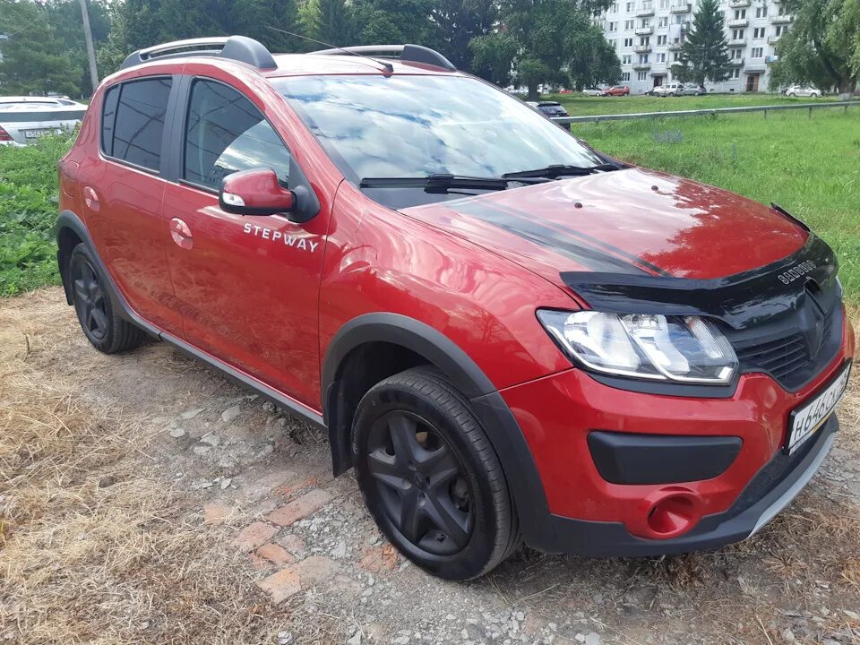 Рено сандеро степвей 2 чип тюнинг 58. Просто фото. - Renault Sandero Stepway (2G), 1,6 л, 2016 года фотография DRI