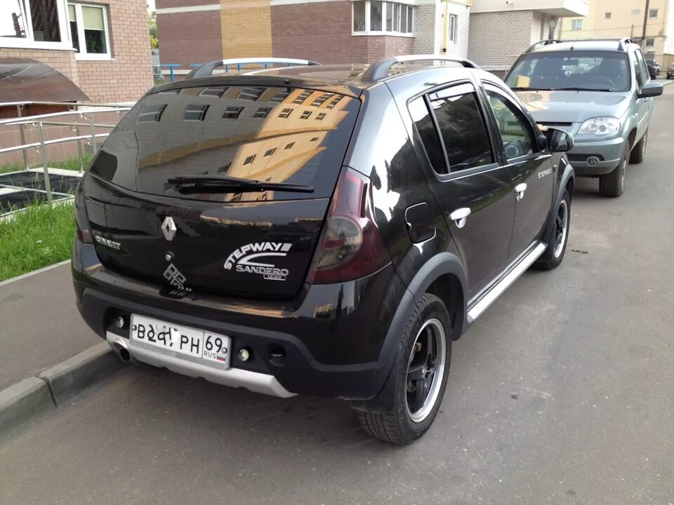 Рено сандеро степвей 2 чип тюнинг Фото предпродажное. - Renault Sandero Stepway (1G), 1,6 л, 2013 года продажа маш