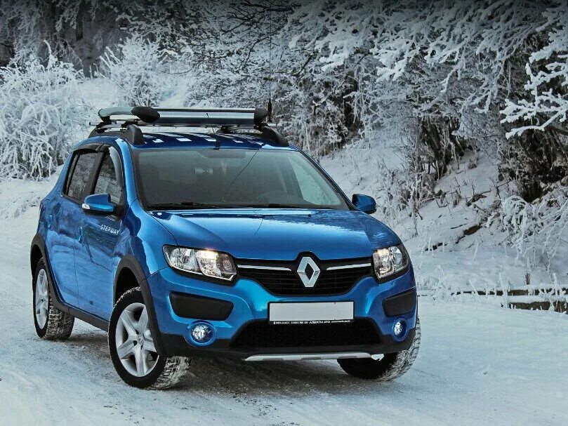 Рено сандеро степвей 2 фото Купить б/у Renault Sandero II Stepway 1.6 AT (102 л.с.) бензин автомат в Санкт-П