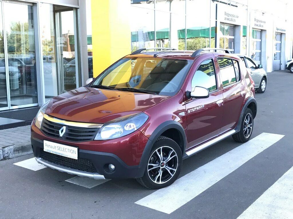 Рено сандеро степвей 2012 фото Купить б/у Renault Sandero I Stepway 1.6 MT (84 л.с.) бензин механика в Москве: 