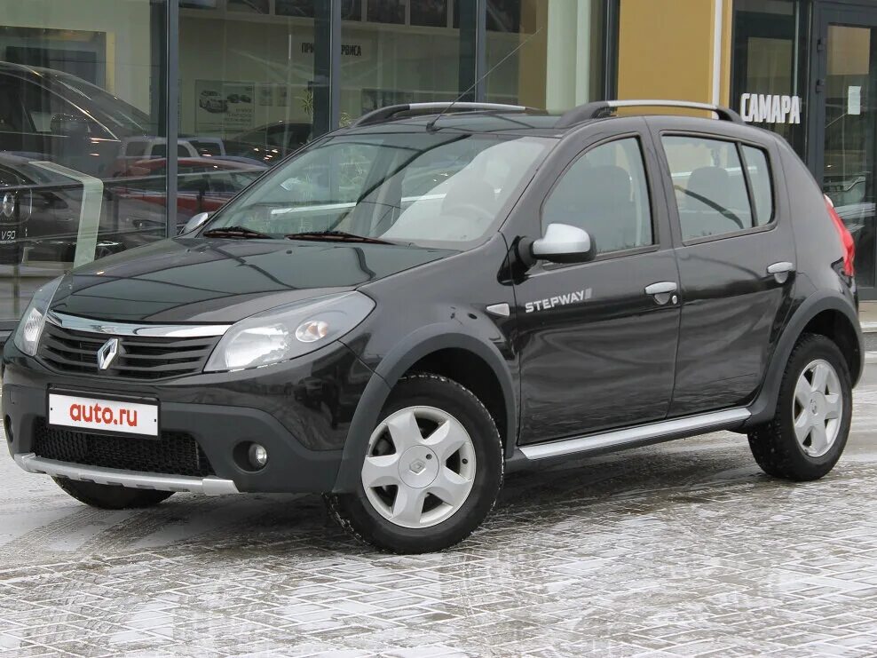 Рено сандеро степвей 2012 фото Купить б/у Renault Sandero I Stepway 1.6 MT (84 л.с.) бензин механика в Самаре: 