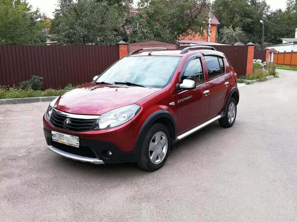 Рено сандеро степвей 2013г фото Купить б/у Renault Sandero I Stepway 1.6 AT (103 л.с.) бензин автомат в Мытищах: