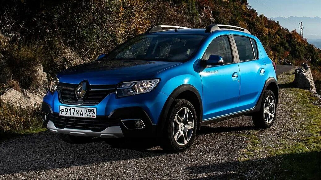 Рено сандеро степвей 2018 фото Купить Renault Sandero Stepway New в Москве, в кредит от 6,5% Цены на Рено Санде