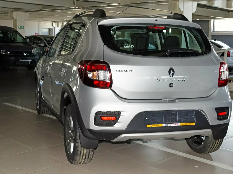 Рено сандеро степвей 2019 фото Купить новый Renault Sandero II Рестайлинг Stepway 1.6 MT (82 л.с.) бензин механ