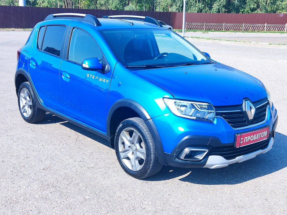 Рено сандеро степвей 2019 фото Купить б/у Renault Sandero II Рестайлинг Stepway 1.6 MT (82 л.с.) бензин механик