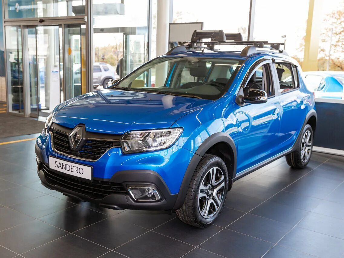 Рено сандеро степвей 2020 фото Купить новый Renault Sandero II Рестайлинг Stepway 1.6 CVT (113 л.с.) бензин вар