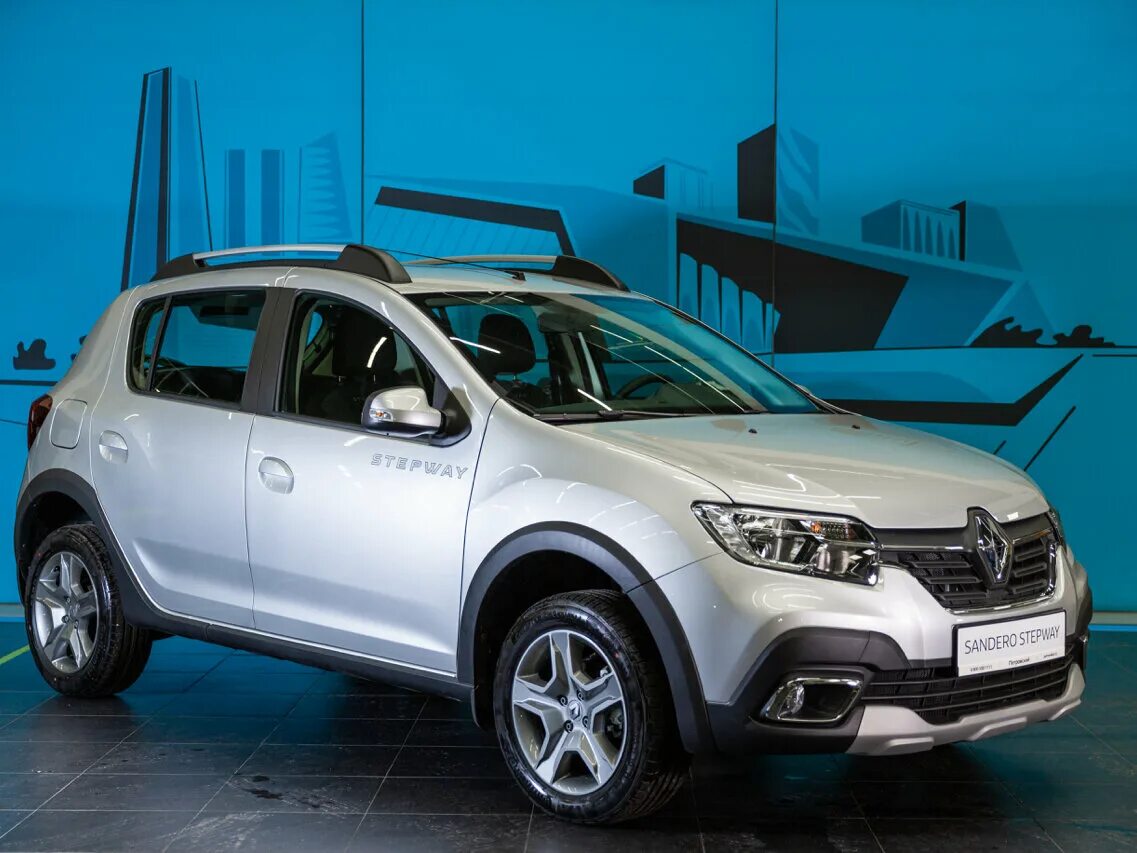 Рено сандеро степвей 2020 фото Купить новый Renault Sandero II Рестайлинг Stepway 1.6 MT (82 л.с.) бензин механ