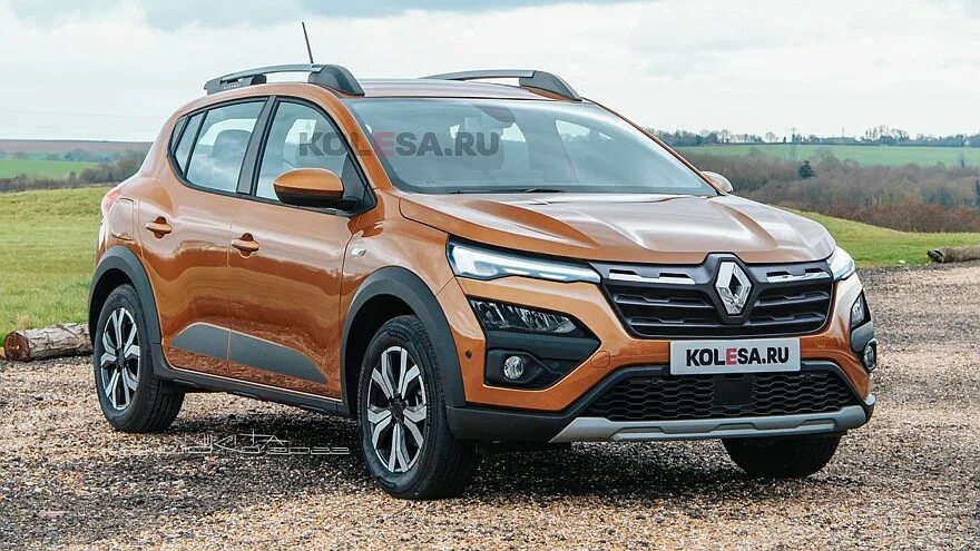 Рено сандеро степвей 2024 фото Новый кроссовер Renault на замену Sandero Stepway: первые изображения - КОЛЕСА.р