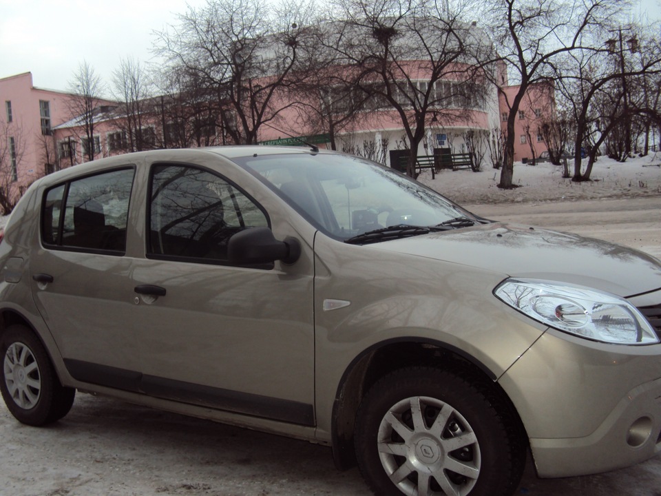 Рено сандеро цвет фото просто фотки моего сандерика! - Renault Sandero 1G, 1,6 л, 2011 года просто так 