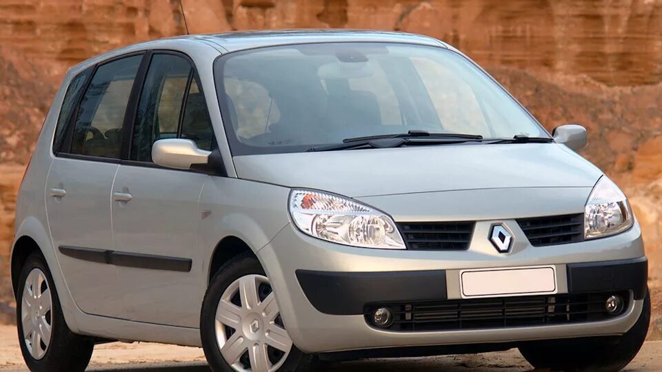 Рено scenic фото Renault Scenic II 1.6 бензиновый 2004 на DRIVE2