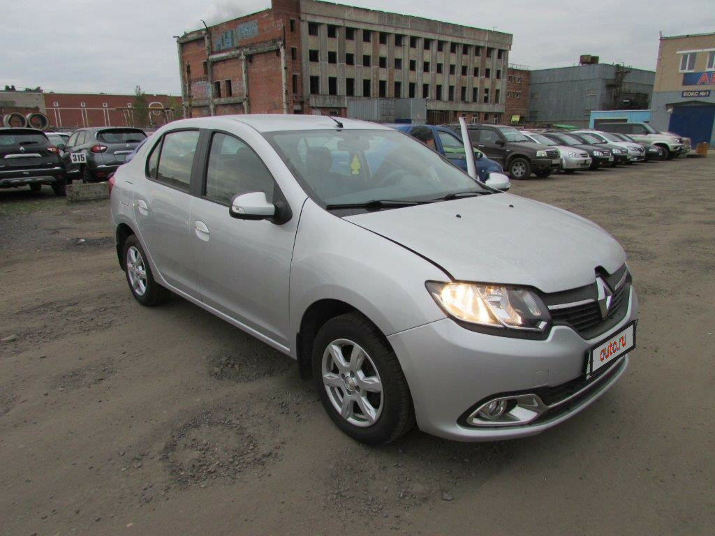 Рено серебристый фото Купить б/у Renault Logan II 1.6 MT (82 л.с.) бензин механика в Санкт-Петербурге: