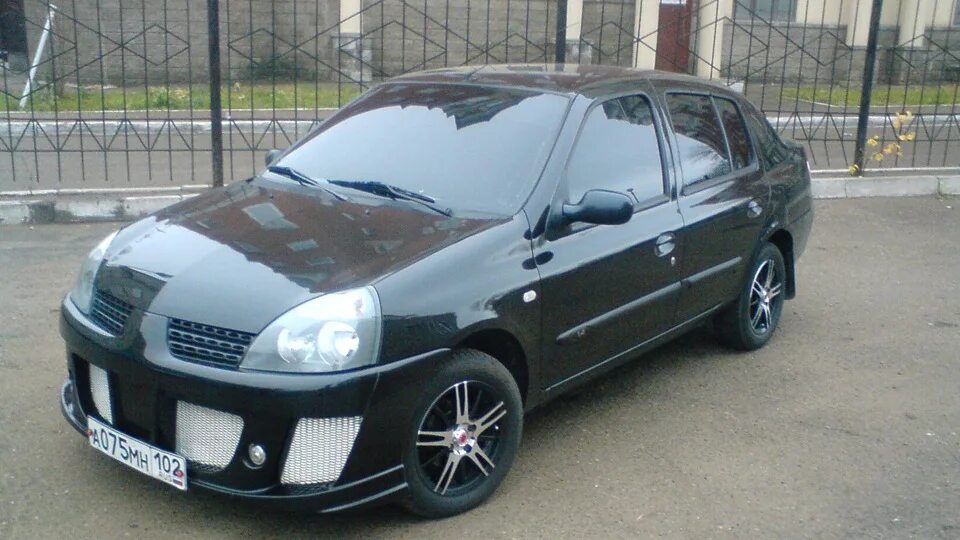 Рено симбол 1 рестайлинг тюнинг Renault Clio Symbol 1.4 бензиновый 2008 оборотистая на DRIVE2