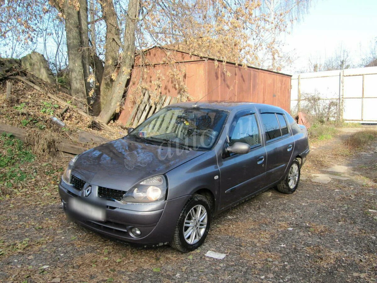 Рено симбол 2004 фото Купить б/у Renault Symbol бензин механика в Москве: серый Рено Симбол 2004 седан