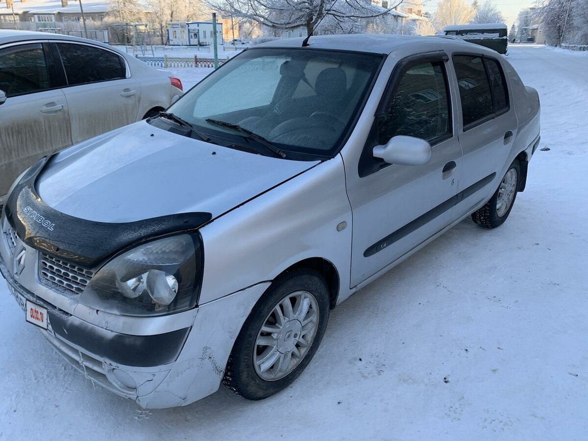 Рено симбол 2005 год фото Купить б/у Renault Symbol I Рестайлинг 1.4 AT (98 л.с.) бензин автомат в Бирске: