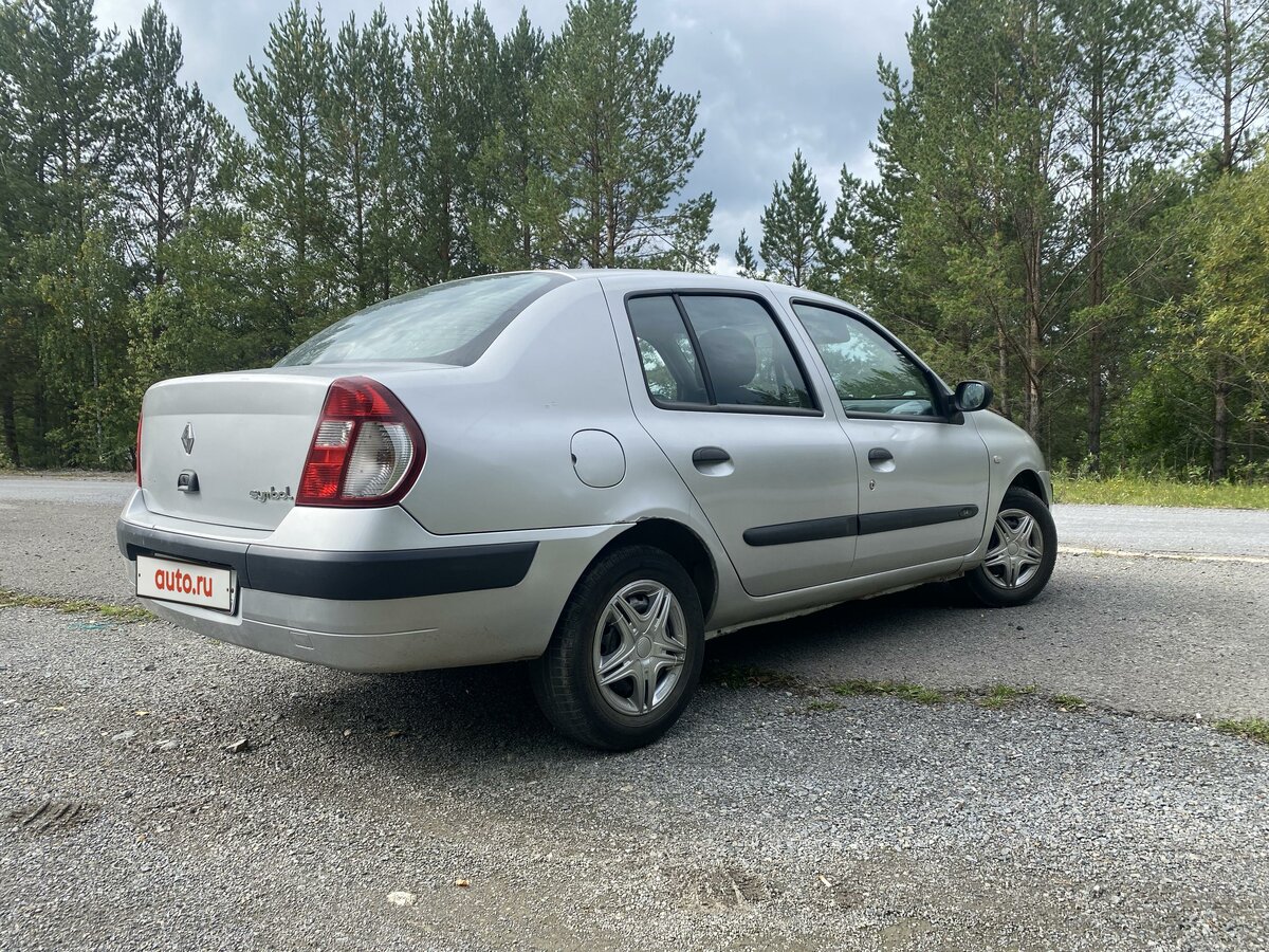 Рено симбол 2005 год фото Купить б/у Renault Symbol I Рестайлинг 1.4 MT (75 л.с.) бензин механика в Трёхго