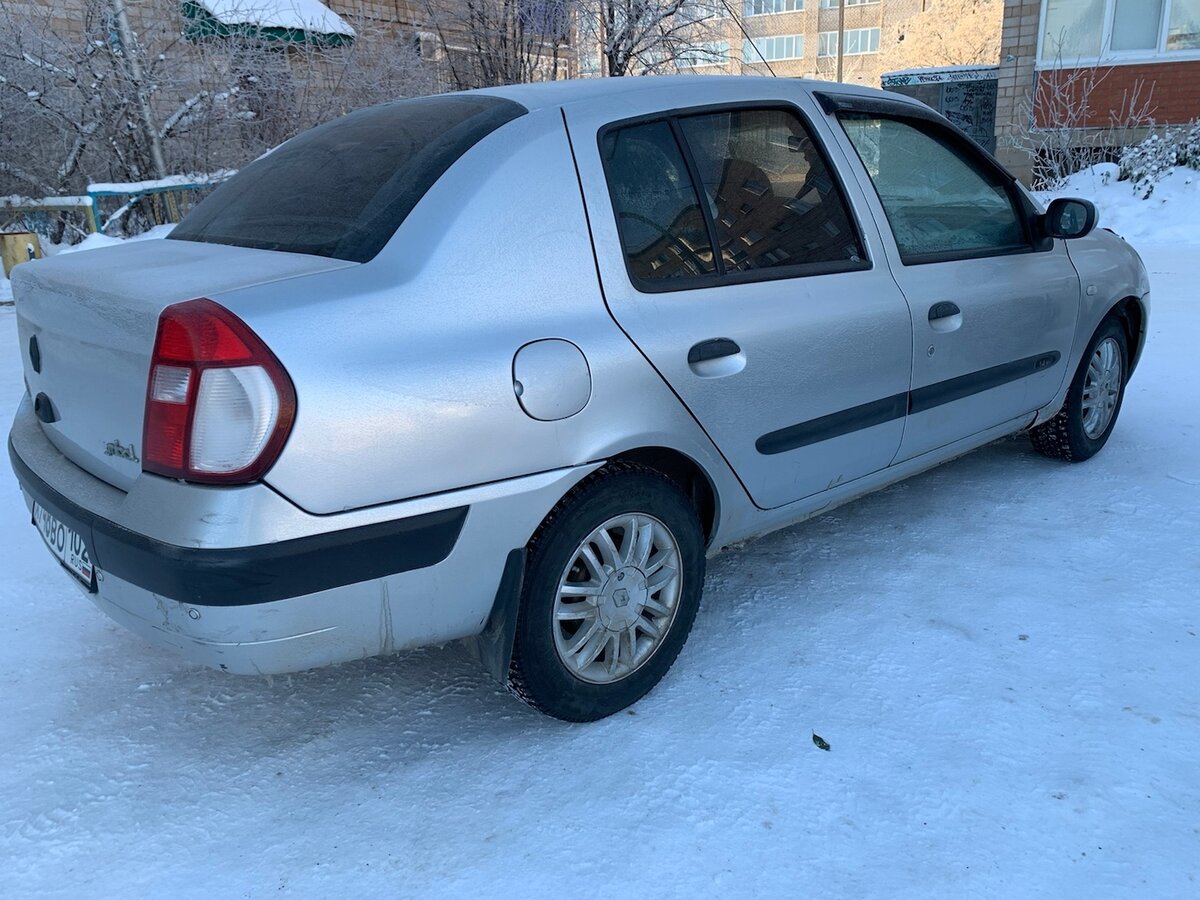 Рено симбол 2005 год фото Купить б/у Renault Symbol I Рестайлинг 1.4 AT (98 л.с.) бензин автомат в Бирске: