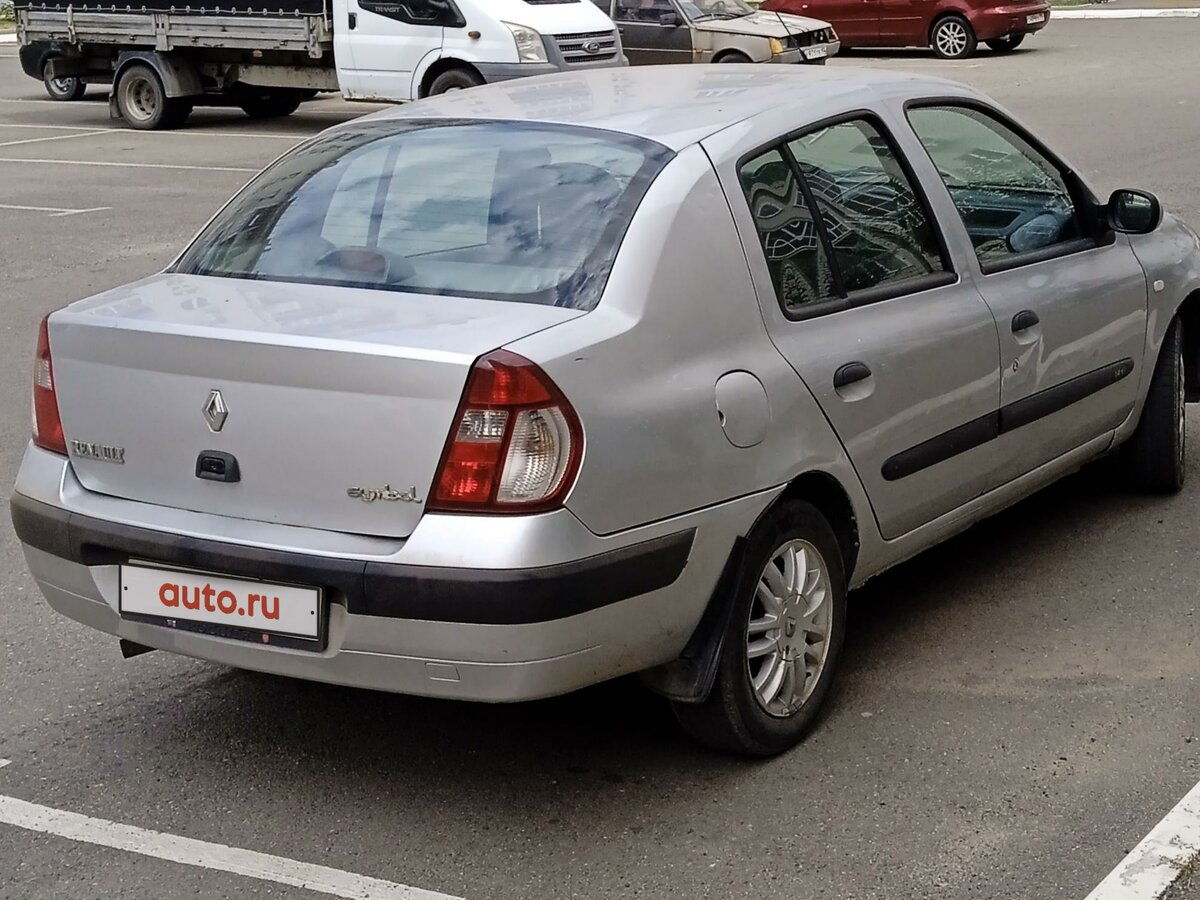 Рено симбол 2006 фото Купить б/у Renault Symbol I Рестайлинг 2 1.4 AT (98 л.с.) бензин автомат в Красн