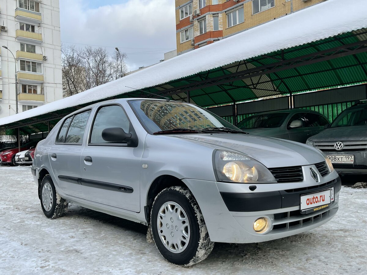 Рено симбол 2006 фото Купить б/у Renault Symbol I Рестайлинг 1.4 MT (75 л.с.) бензин механика в Москве