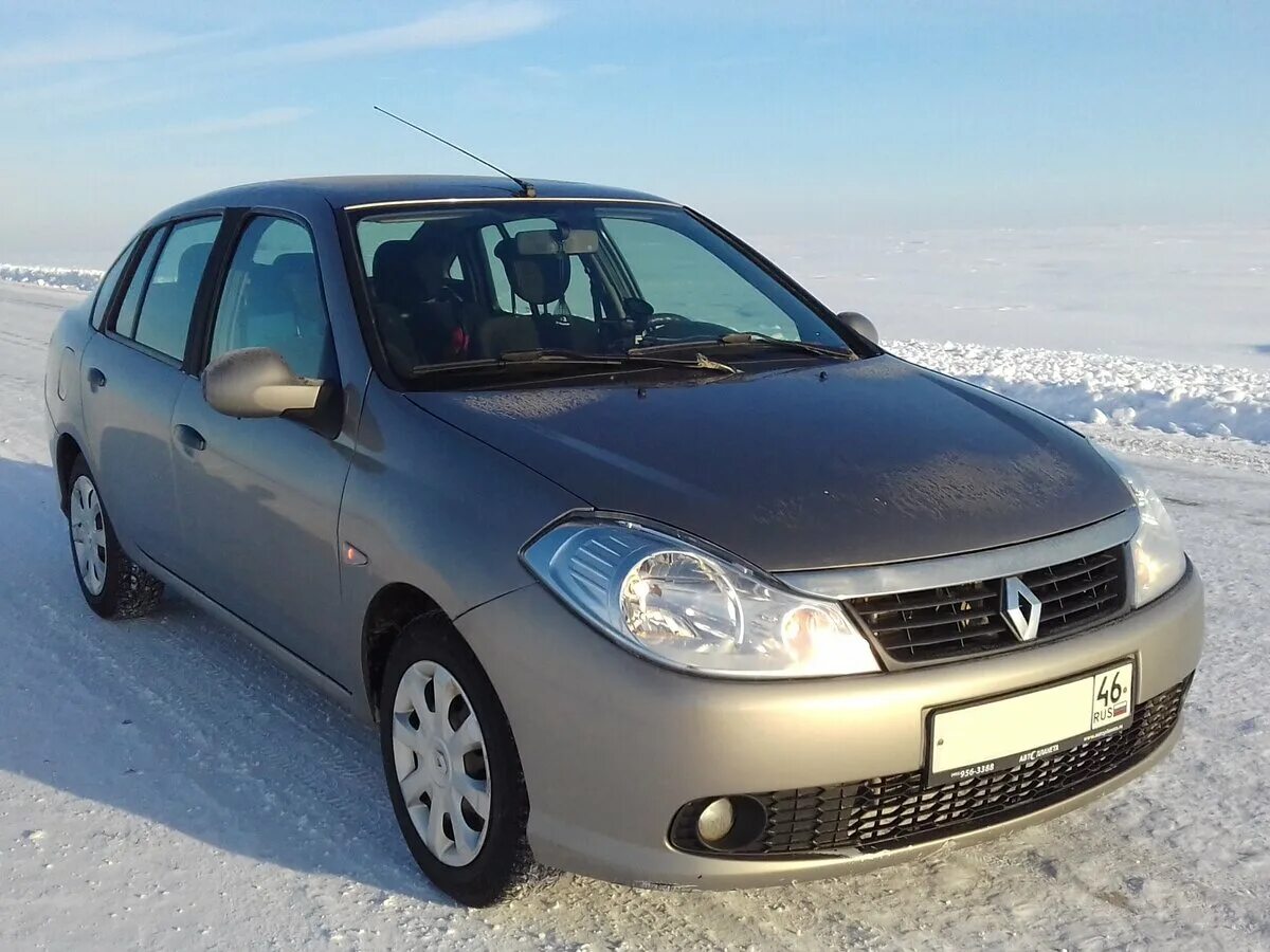 Рено симбол 2008 фото Купить б/у Renault Symbol ll 1.4 MT (98 л.с.) бензин механика в Курске: бежевый 