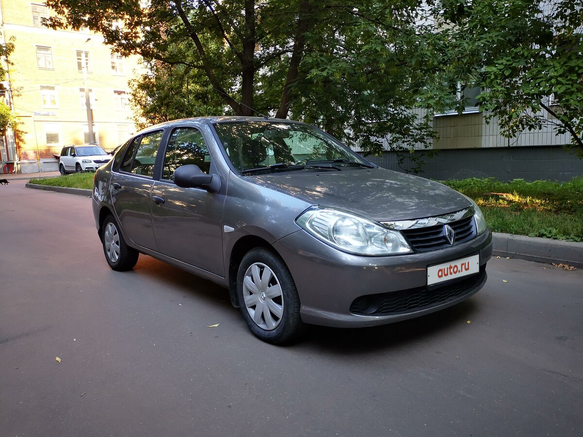 Рено симбол 2010 фото Купить б/у Renault Symbol ll 1.4 MT (98 л.с.) бензин механика в Москве: серый Ре