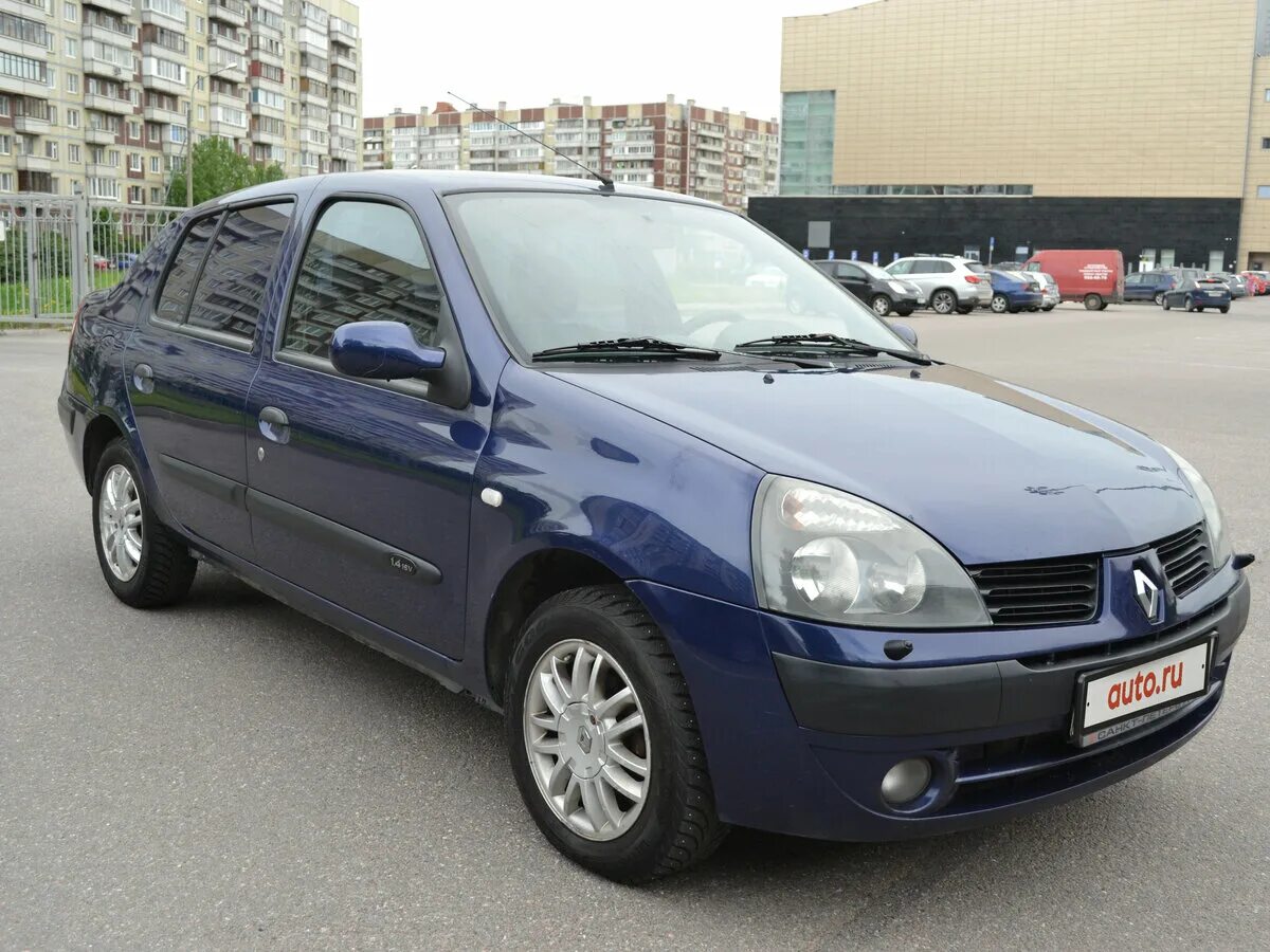 Рено симбол фото 2005 Купить б/у Renault Symbol I Рестайлинг 1.4 AT (98 л.с.) бензин автомат в Санкт-П