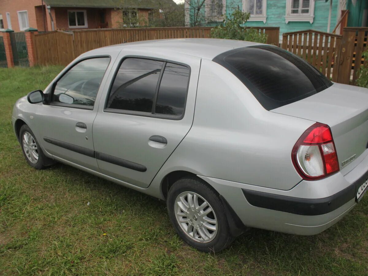 Рено симбол фото 2005 Купить б/у Renault Symbol I Рестайлинг 1.4 AT (98 л.с.) бензин автомат в Коломне