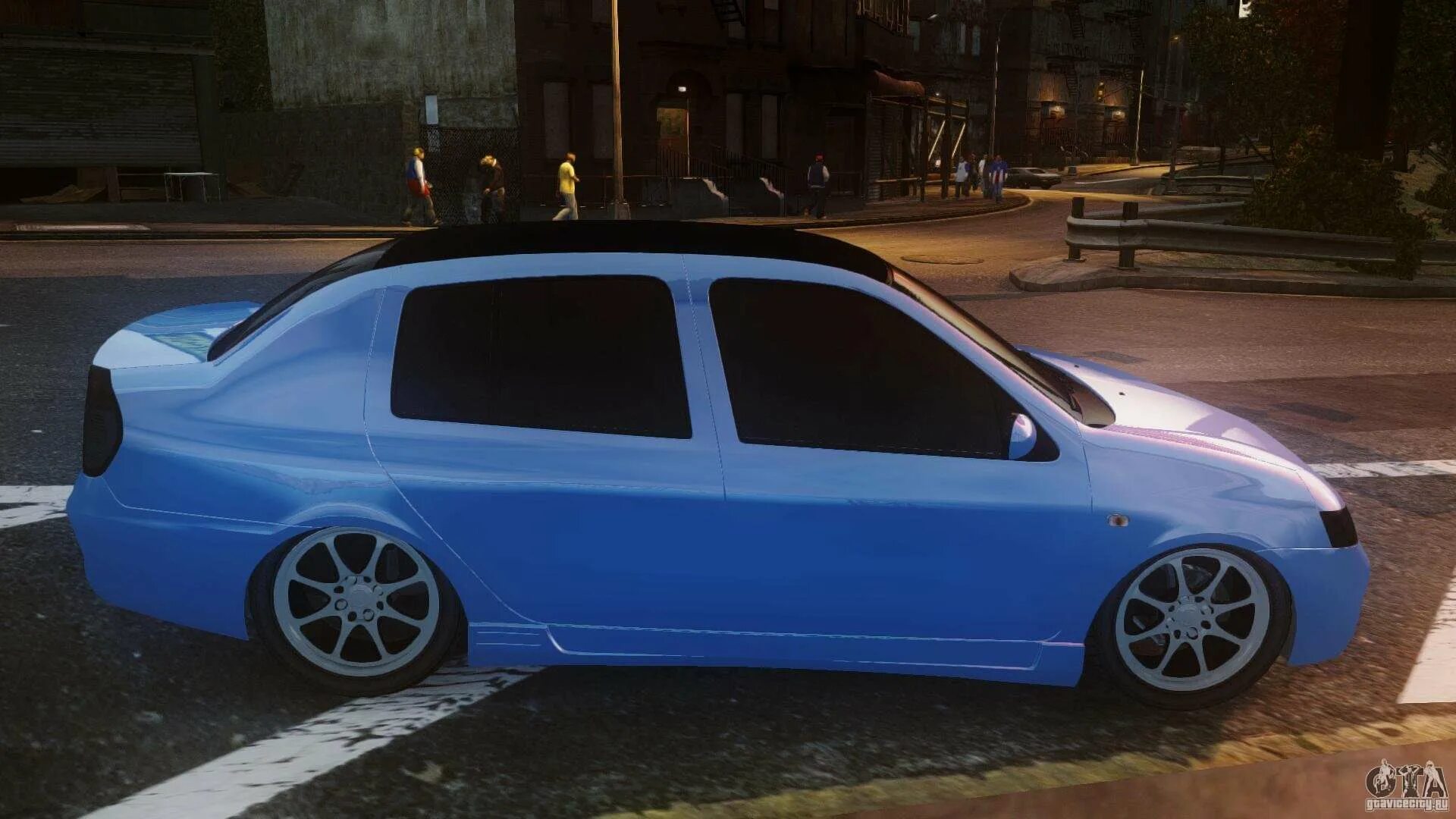 Рено символ тюнинг Renault Clio Tuning для GTA 4