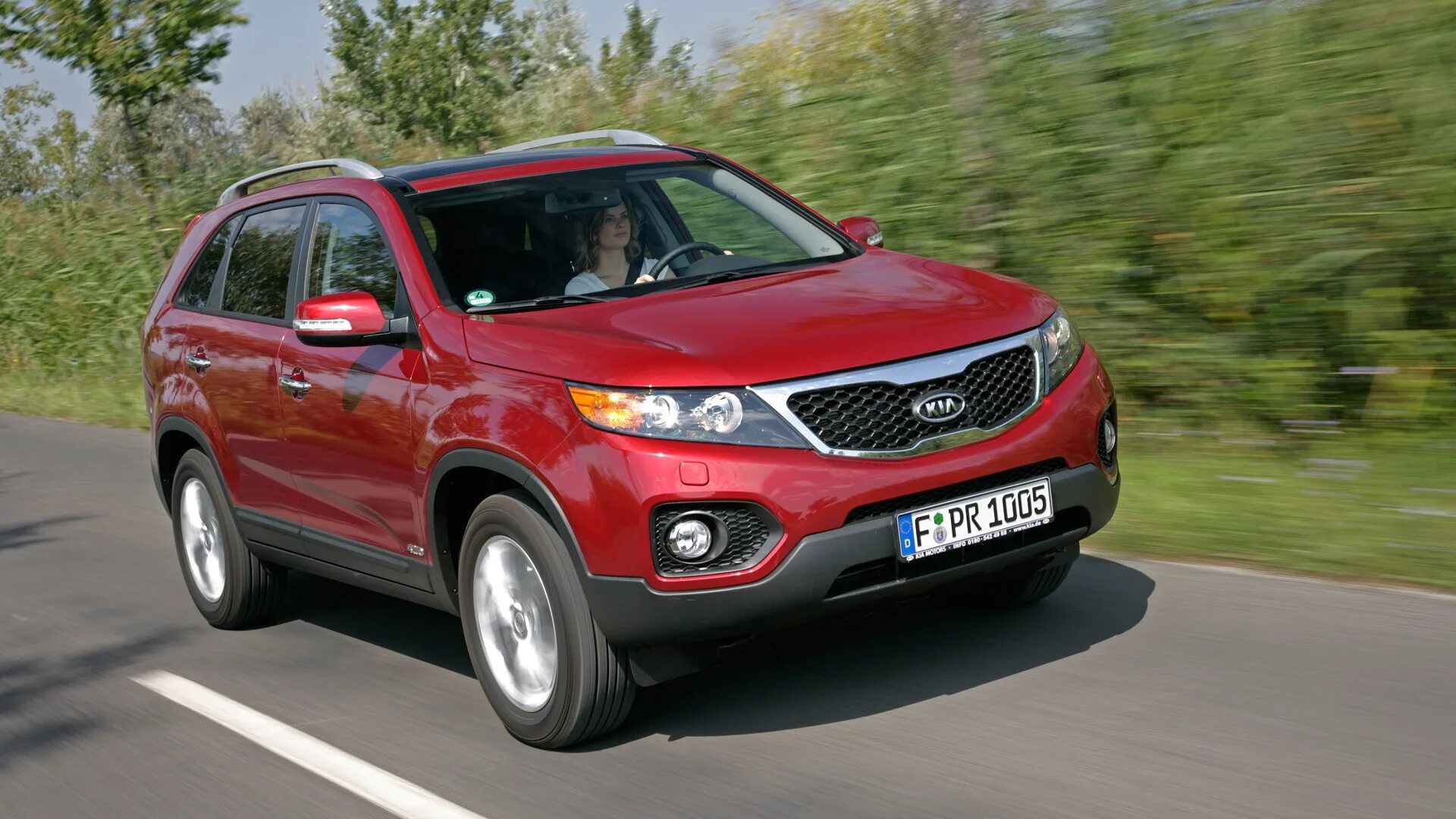 Рено соренто фото KIA Sorento (2G) 2.4 бензиновый 2012 Вишенка на DRIVE2