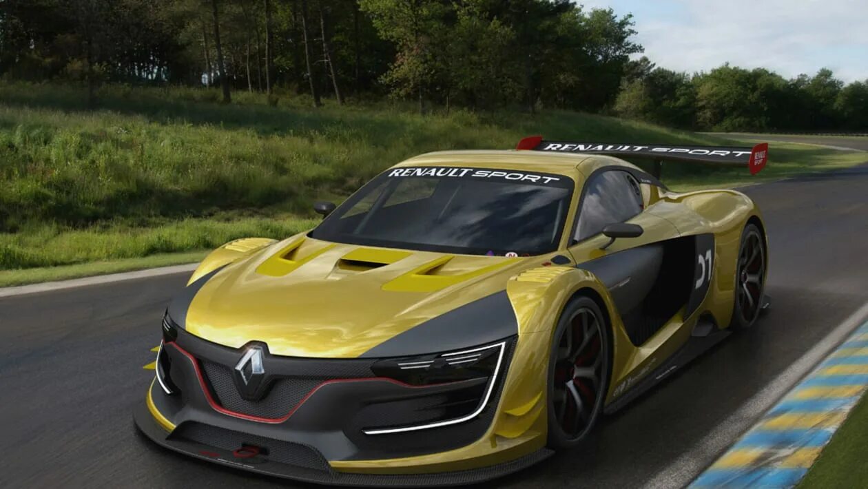 Рено спорткар фото Renault R.S 01 race car unveiled evo